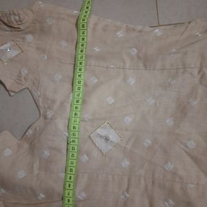 Cream Color Kurti