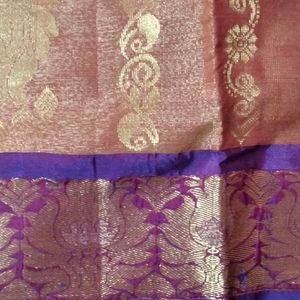 Kanjeevaram Boder Tissue Silk Saree