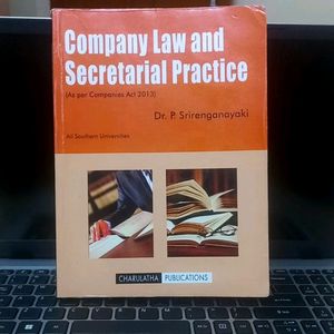 Company Law And Secretarial Practice Book