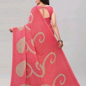 Beautiful Long Chiffon Saree