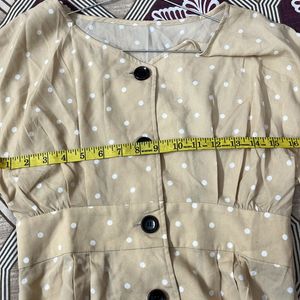 Women Cream Color Top- Unused