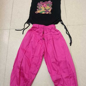 Casual Jogger And Top For Kids ( 12- 14 Years)