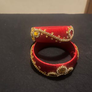 Red Thread Bangles