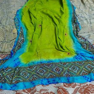 Emboydrey Work Dupatta