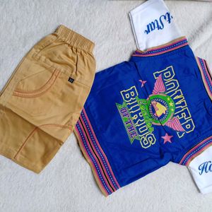 Boy Suit Set Dress New