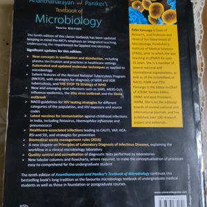 Ananthnarayan Textbook Of Microbiology