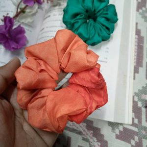 Beautiful Satin Scrunchies + One Freebies