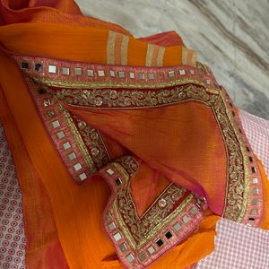 Full Heavy Saree Unused Style 5