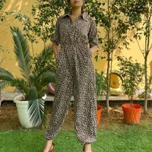 Tigerprint Jumpsuit