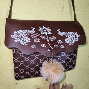 Brown Sling Bag