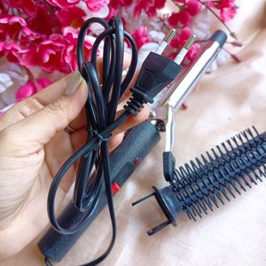 NIRVANI Hair Curler 471B With Brush