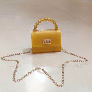 🆕 Mini Cutest Golden Shimmer Bag