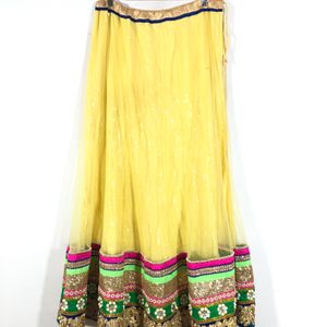 Multi Coloured Lehenga Choli Set(Women’s)