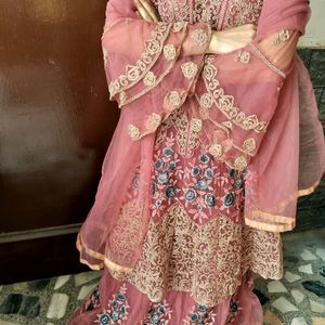 Embroidered Lehnga Dress