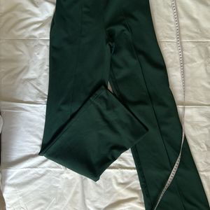 Green Bell Botton Girls Party Wear Trouser