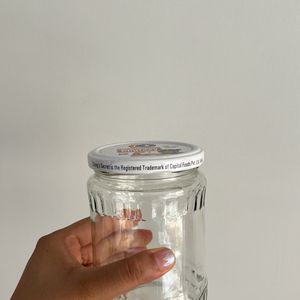 Set Of 4 Glass Jars