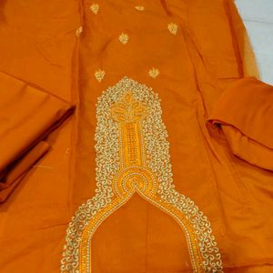 Party Wear Chanderi Silk Suit Sale