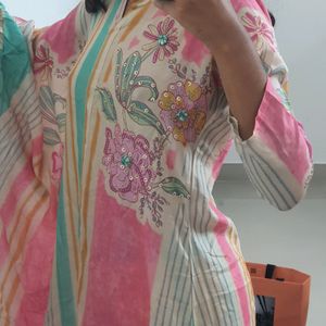 Embroided Designer Kaftan