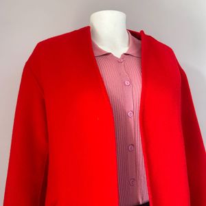 Red Pretty Overcoat FIXED PRICE