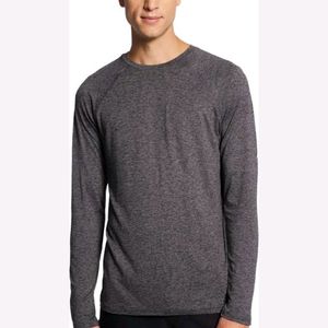 Grey Round Neck T Shirt