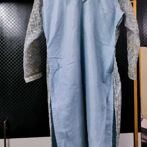 Cinderella Blue Pakistani Plazo Suit