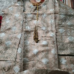 New Banarasi Silk Garara Dress Ne