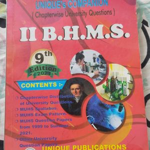 It Is Que Booklet Of Second Bhms