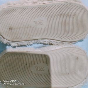 Zara:Terry cloth Slipper For Girls