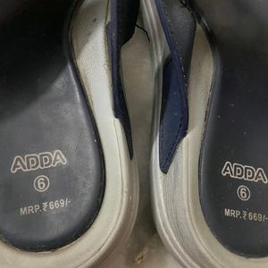 Blue Grey AADA Slippers With No Flaws