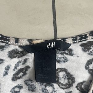 Animal Printed H&M Dress