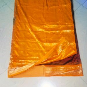 Maroon Colour Pure Gadwal Saree