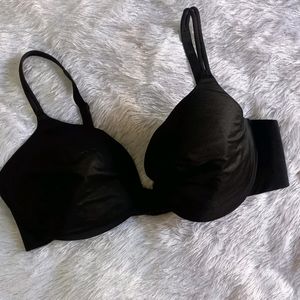 Black Padded Bra