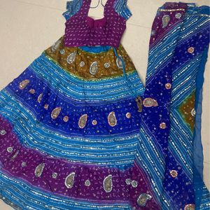 Bandhej Lehenga