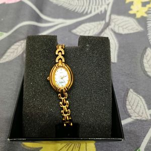 Timex Womens Watch Golden Chain