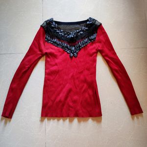 Woolen Rib Top