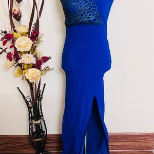 Blue Evening Gown