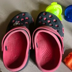 Combo Of Clay Mould And Crocs