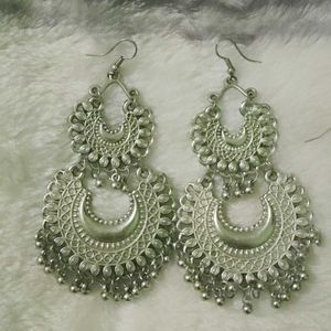 Women Oxidized Earrings