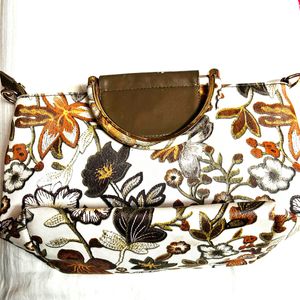 Printed Clutch Or Handbag