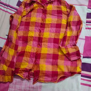 Checked Women Shirt