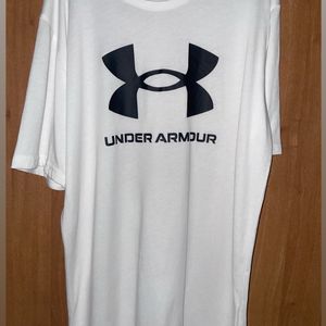 Under Armour White T Shirt