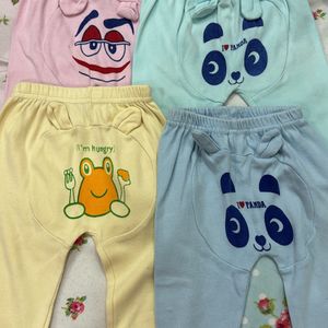 Unisex Infant Pyjamas Pack Of 4