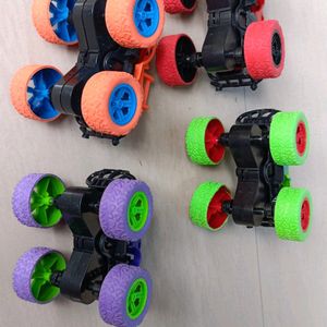 Set Of 4 Monster Truck For Kids