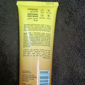 Turmeric ( WHITENING FACE WASH )