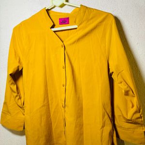 A Mustard Coloured Shirt