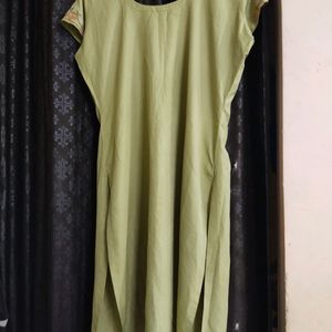 GREEN KURTA SET