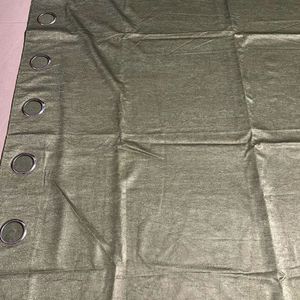 Olive Green Door Curtains