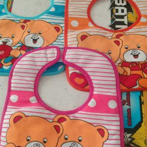 New Premium Quality 3 Baby Bibs