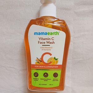 Vitamin C Face Wash from Mamaearth