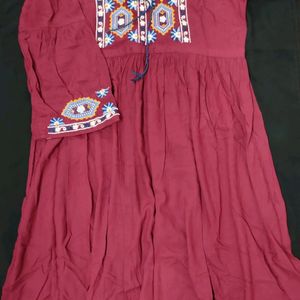 Embroidered Ethnic Dress